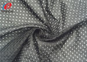China Warp Knitted Big Hole Sports Mesh Fabric , Polyester Jersey Net Material Breathable Fabric wholesale