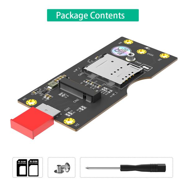 USB 3.0 Type-A Connector To M.2 NGFF Key-B Wireless Adapter Card 1 Standard SIM Slot For 5G 4G LTE WWAN GSM Modem Module