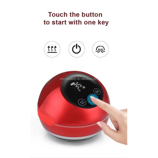 Type-C Charger Scraping Cupping Massager Gua Sha Body Massager With LCD Touch Display