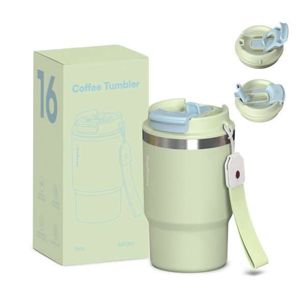 Customized Cross-border Foreign Trade Insulated Flask Coffee Cups Double Drinking Drinkware Tether Water Tumbler Travel Portable Insulated Cups