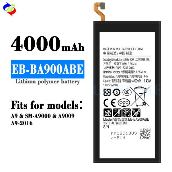 Double IC Protection Cell Phone Lithium Battery EB-BA900ABE for Samsung A9 2016