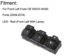 China Front Left Auto Window Switch Replacement For Hyundai Forte With Red Light wholesale