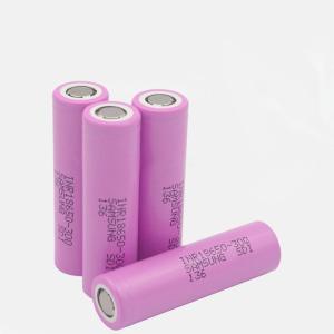 China 18650 3.7V 3000mah 30Q Lithium Solar Rechargeable Battery Cells on sale
