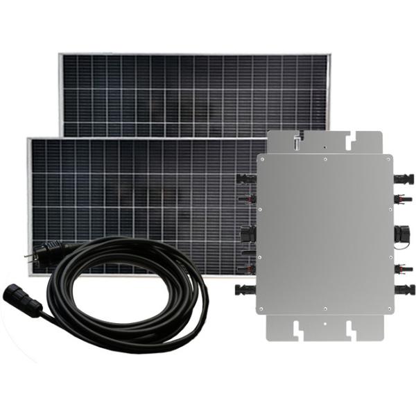 Wifi 2000w Wifi Grid Tie Solar Micro Inverter With Limiter Aluminum Alloy