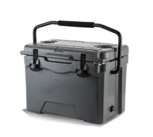 China Plastic 25L Roto Molded Ice Chest Outdoor Fishing Tackle Ice Box wholesale