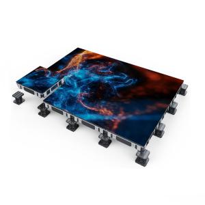 China P2.97 Smart Interactive Floor LED Display With Die Casting Aluminum Material on sale
