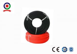 China Low Toxicity TUV Solar Cable 2.5mm High Current Carrying Capacity XLPE Dual Insulation wholesale