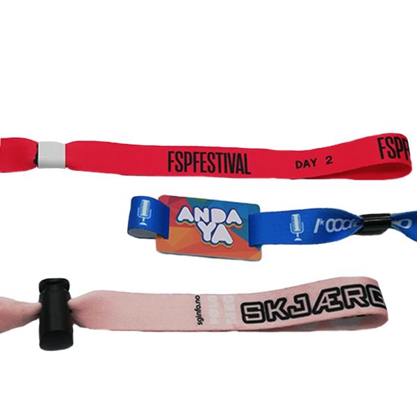 Social Distancing NFC RFID festival Wristband For Access Control Management