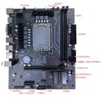 Computer PC Motherboard 12th 13th 14th GEN Intel DDR4 Supported Matx Mainboard