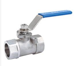 China 2PC Screwed End Ball Valve WCB Material 2000PSI Pressure Threaded End on sale