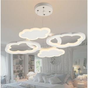 China 4000K Acrylic Art Deco Cloud Chandelier For Children Bedroom wholesale