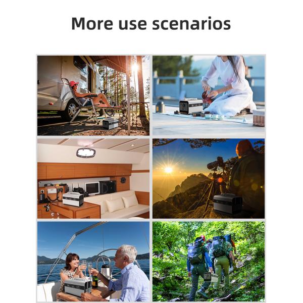 Emergency 600w Portable Solar Power Generator PWM Controller