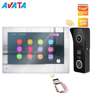 Buy cheap Tuya Smart 7" Ahd Mirror Effect Door Control System WiFi wireless video intercom from wholesalers
