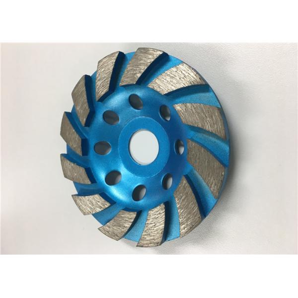 4'' Wide Segmented Diamond Cup Grinding Wheel For Concrete / Granite