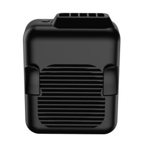 China 4000 MAh Mini Waist Clip Rechargeable Battery Powered Fan on sale