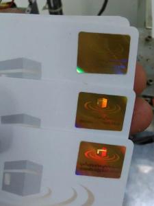 China Plastic Card Printing Hologram Printing Cards / Hologram Cards wholesale