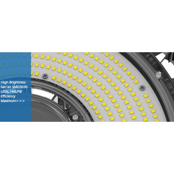 UFO LED High Bay Light 100W 160LM/W Die -Casting Aluminum Built-in Driver