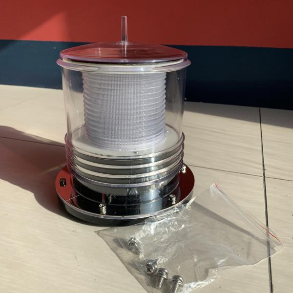 Barge Boat Solar Warning Light Marine Navigation Light