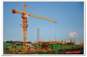 China Self Erecting Construction Tower Crane With Steel Structure 4.25 - 80 m/min Hoisting Speed wholesale