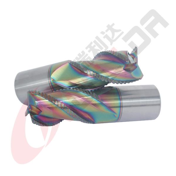 25mm 1" 3 Flutes Roughing End Mill For Aluminium Carbide CNC Rough Milling Cutters