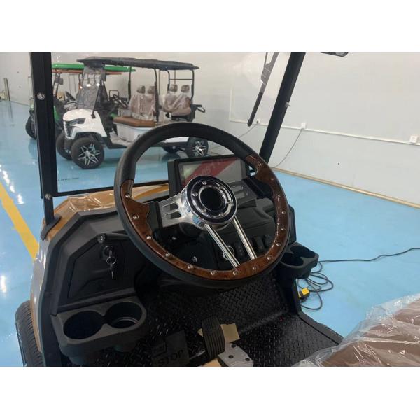 4 Seater Golf Car Cart Golf Buggy 72V Lithium Golf Electric Street Legal Cart Grill Front With Headlights