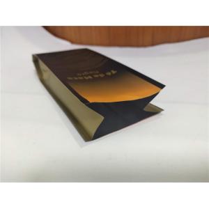 China Laminated Material Custom Printed Coffee Bags , Vacuum Sealed Coffee Bags on sale