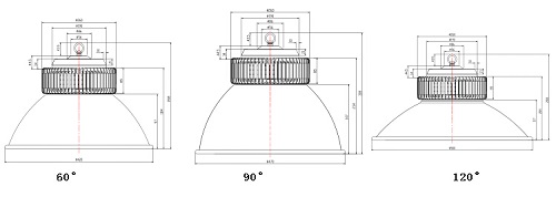 180W AC led High Bay light led industry lighting driverless