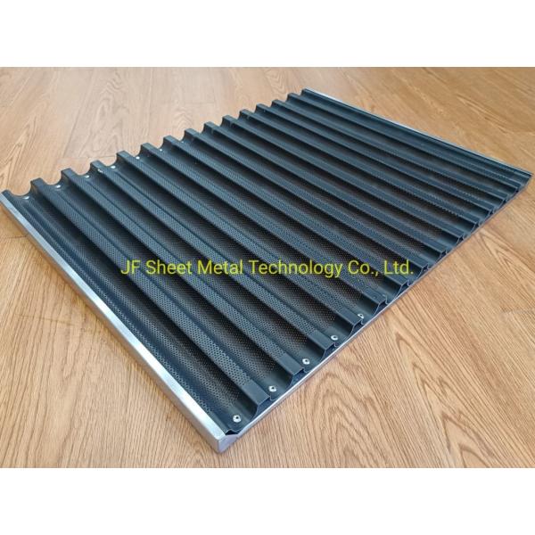 14 Moldes PARA Pan Frances Aluminum Baguette Baking Tray French Bread Tray