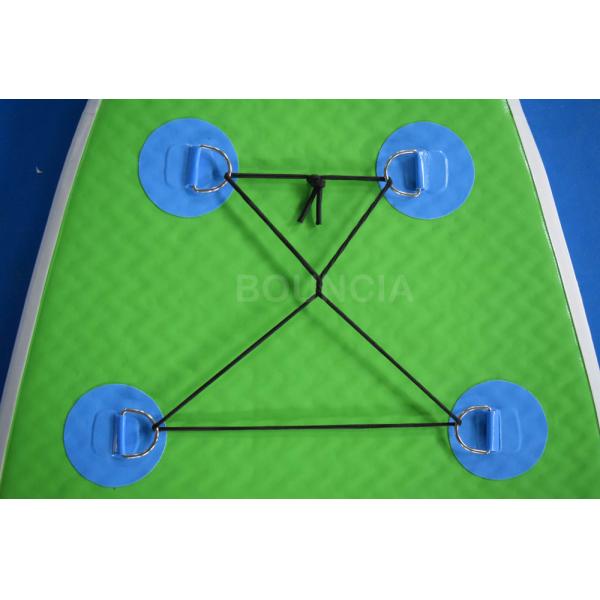 Durable PVC Tarpaulin Surfboard / Inflatable SUP Board For Water Sports