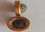 Dome Shaped Brass Filter Screen Mesh with Single Layer and Square Hole for