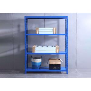 Buy cheap Medium Duty 1.0mm 4 Tier Metal Shelves For Office Supplies from wholesalers