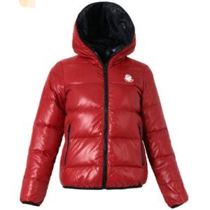China Custom Logo Womens Padded Puffer Jacket , Women Ultra Light Down Hooded Coat on sale
