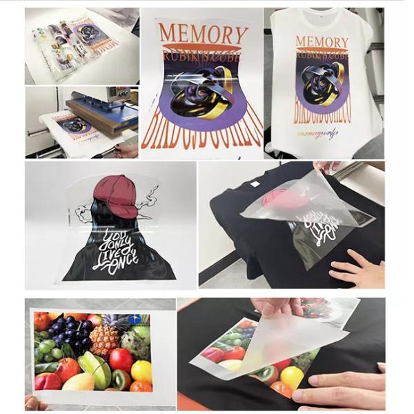 Printable Heat Transfer Vinyl Heat Press Adhesive Film Dye Sub Fabric