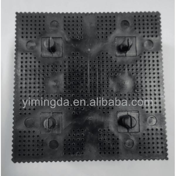 92912001-Ny-RO Bristle 1.6&quot; Nylon-Round Foot-Black Auto Cutter Spare Parts Black Color