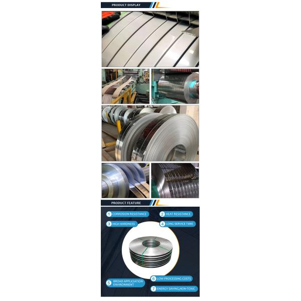 316l 201 Stainless Steel Strip 1.5mm Thick Cold Rolled Stainless Steel Coil