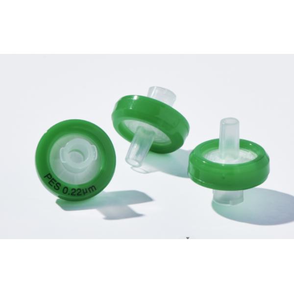 0.22 Micron Disposable Laboratory Syringe Filters PES Membrane φ13mm φ25mm φ33mm