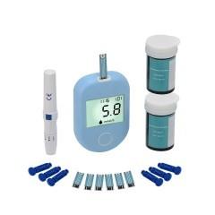 China Handheld Medical Device Consumables Blood Glucose Meter With Strips on sale