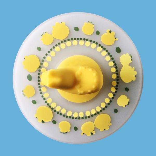 Creative Cartoon Silicone Cup Cover Dustproof Tea Cup Water Cup Cover Multi-Purpose Sealed And Fresh Keeping Cover