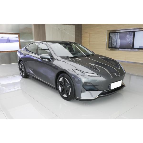 Small Sedan Electric Car Vehicles 165KM Left Steering Changan Dark Blue SL03