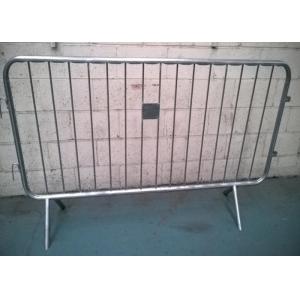 China Removable Galvanized Crowd Control Barriers Frame Pipe 40MM OD For USA wholesale