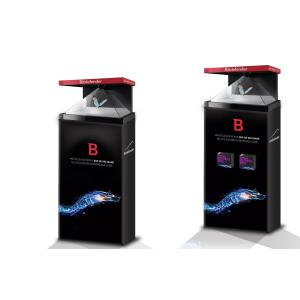 Buy cheap AC110V Glass 3D Holographic Display Pyramid Hologram 3D Showcase HDMI VGA from wholesalers