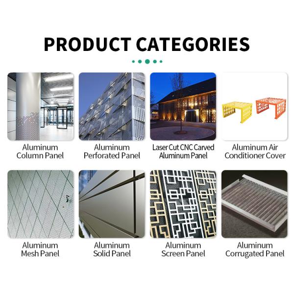 Exterior Wall Cladding Stretch Mesh Aluminum Veneer With And Powder Coated Finish