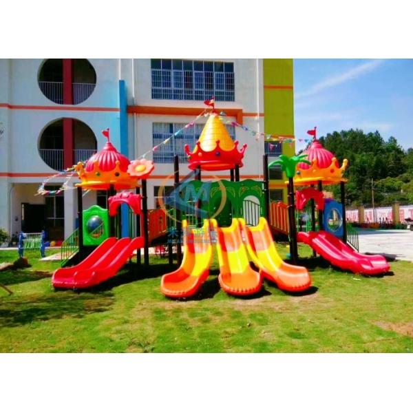 6x5.5m Outdoor Playground Equipment Safe Novel Design For Kids