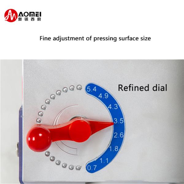 20 PCS/MIN Electric APD40 Stainless Steel Pizza Dough Press Machine for Dough Rolling