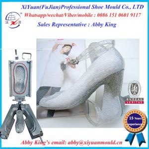 China Classic Pvc Jelly Lady Shoe Moulds, shoes moulds Making Pvc Sandals, PVC crystal molds wholesale
