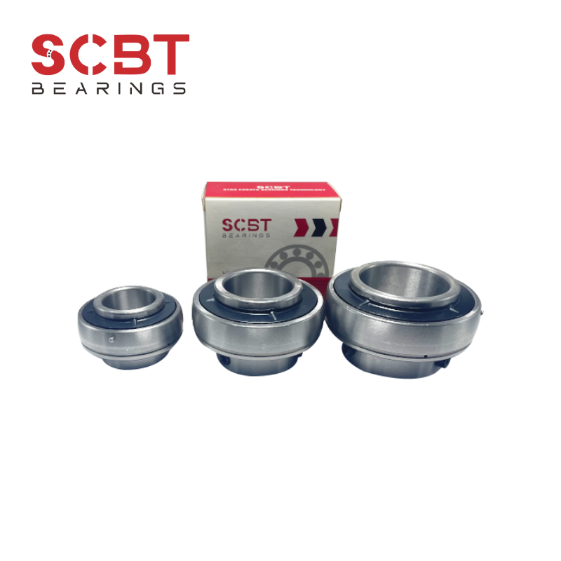 High Speed Gcr15 Pillow Block Ball Bearings UC201 12*40*27.4 For Replace / Repair