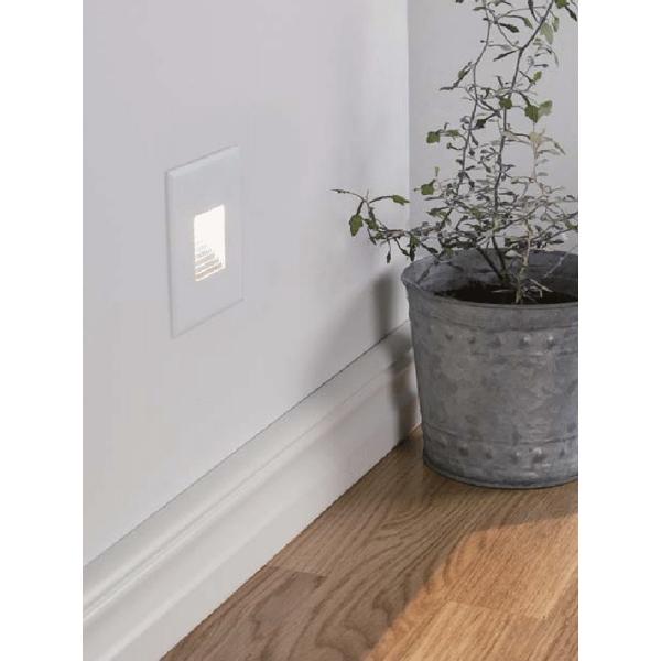 2700K Internal Recessed LED Wall Light Multi Scene Aluminum Material