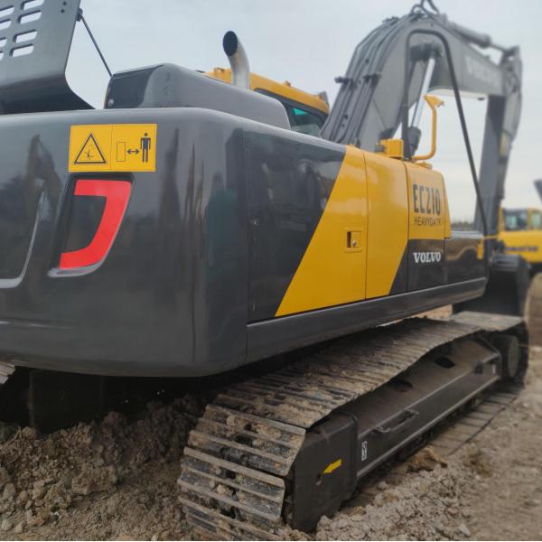 Original Used Excavator Hydraulic VOLVO EC210B 20 Ton Crawler Digger