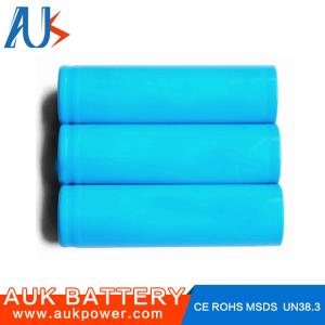 2600mAh 3.7V Li Ion Battery Cells 18650 Cylindrical Powerful