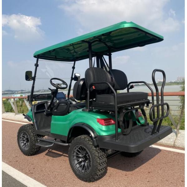 OEM ODM Lifted Golf Carts 4 Wheel Disc Brake Off Road Wheel 4 Seater Club Car
